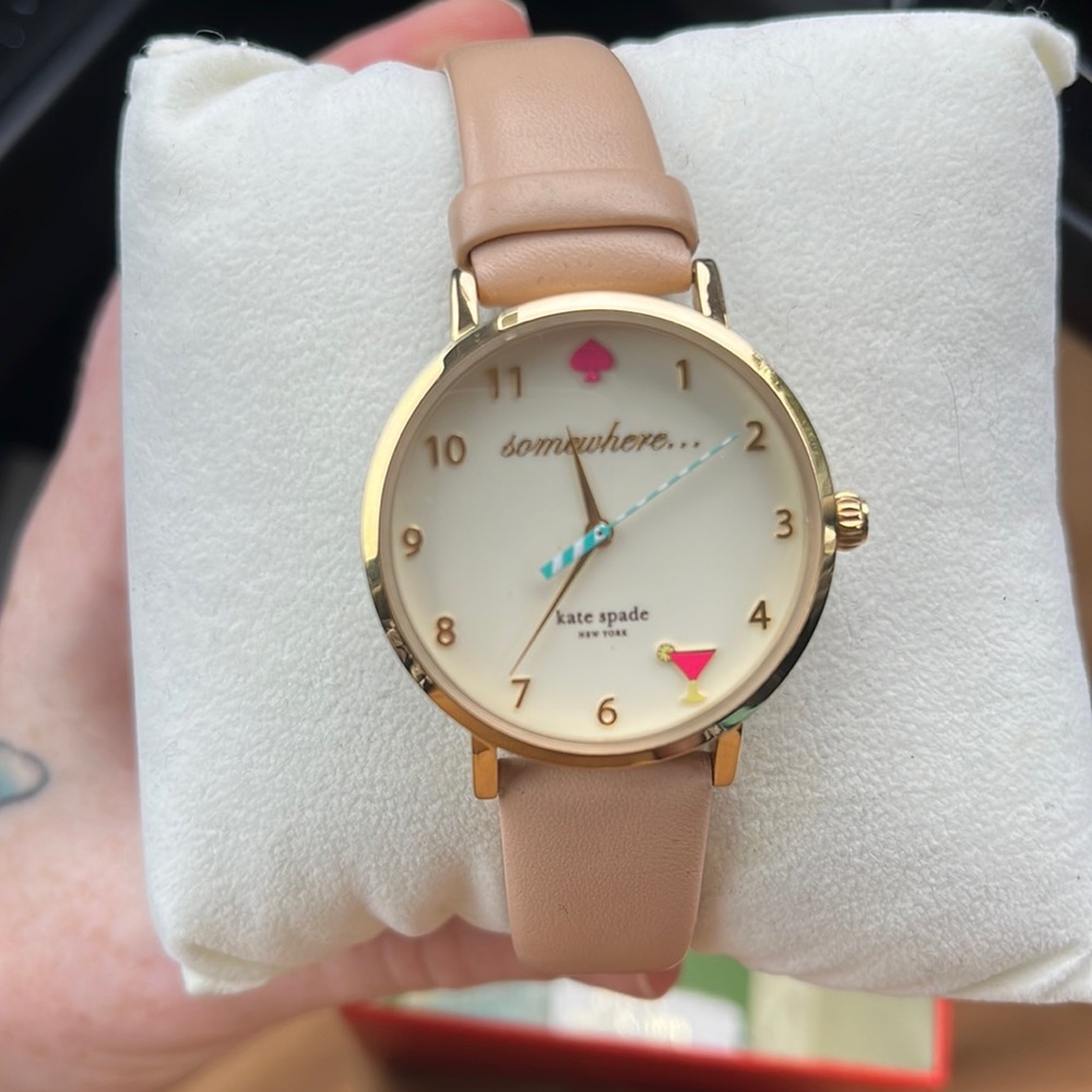 Kate Spade 5 o’clock somewhere wristwatch